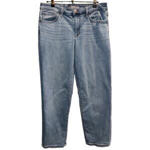 JOE'S JEANS Mom Cut Slight Taper Light Wash Stretch Jeans Size 30